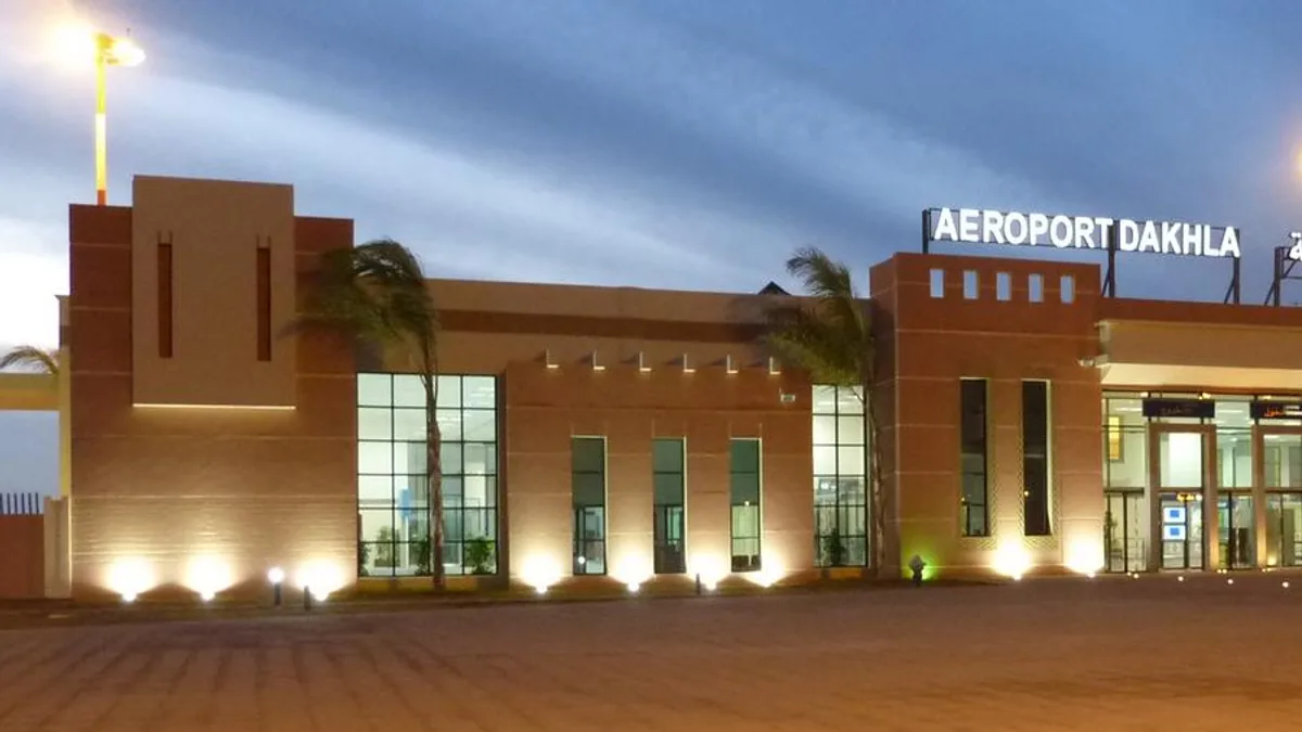 Dakhla Airport in Morocco