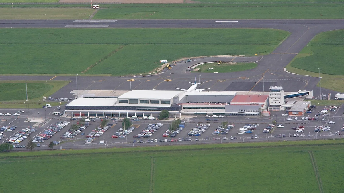 Dunedin Airport in New Zealand