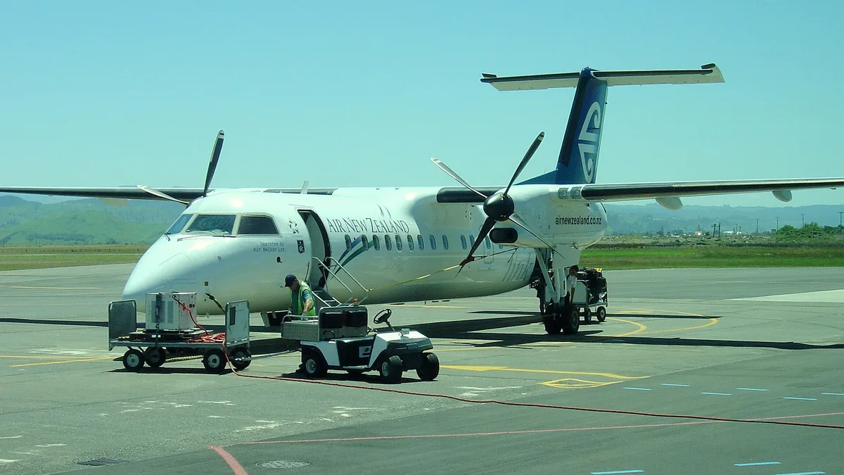 Hawke's Bay Airport in New Zealand