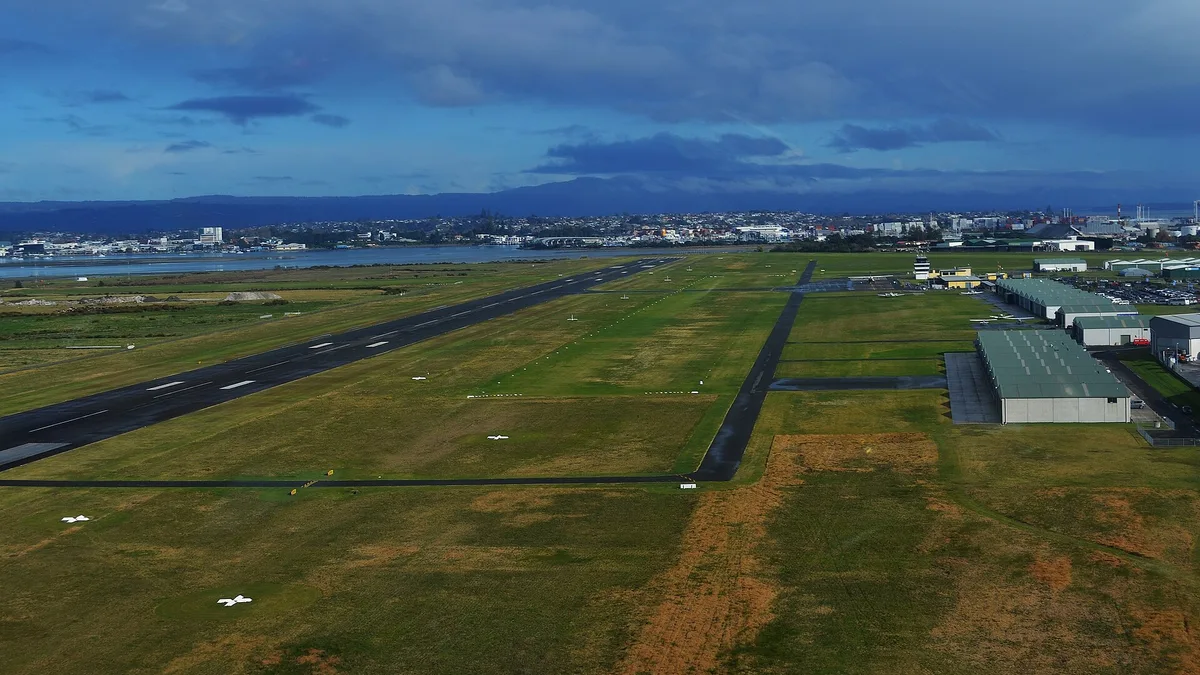 Tauranga Airport in New Zealand