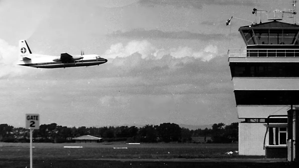 New Plymouth Airport in New Zealand