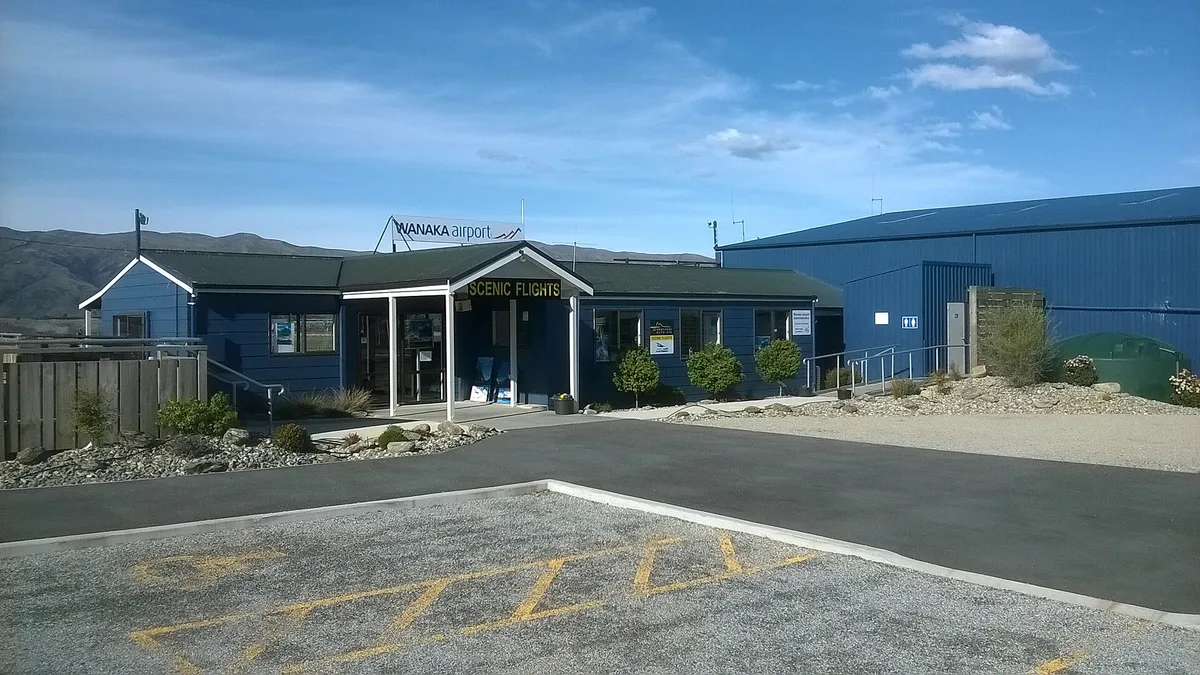 Wānaka Airport in New Zealand