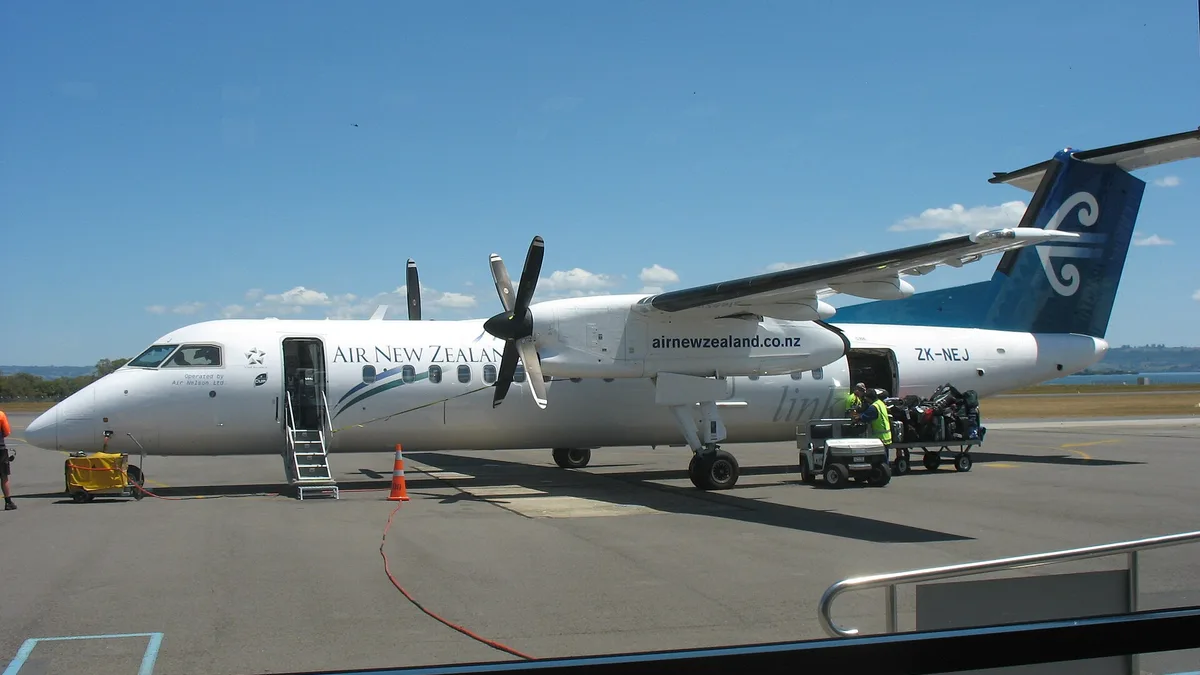 Rotorua Airport in New Zealand