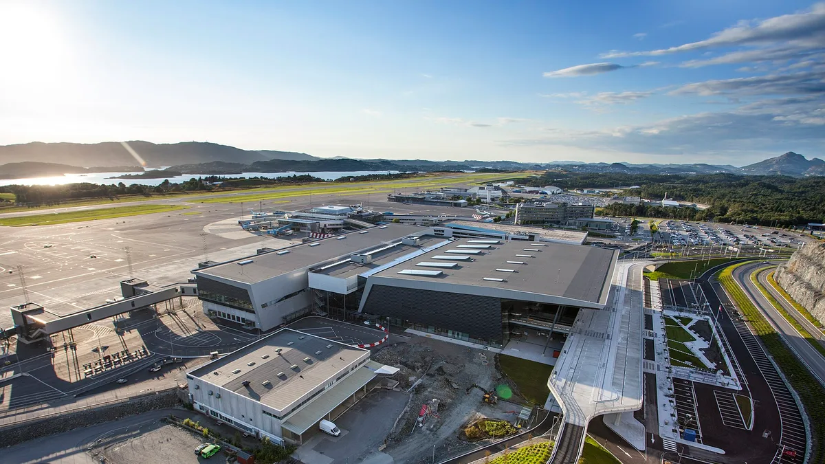 Bergen Airport in Norway