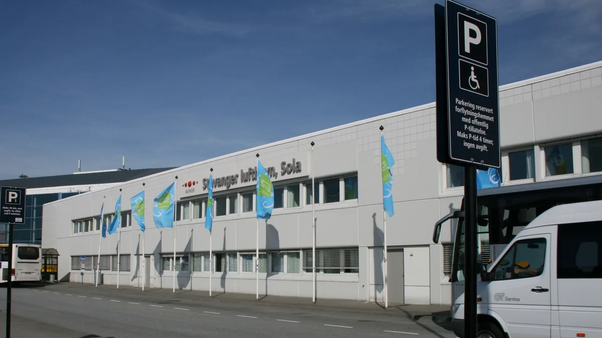 Stavanger Airport in Norway
