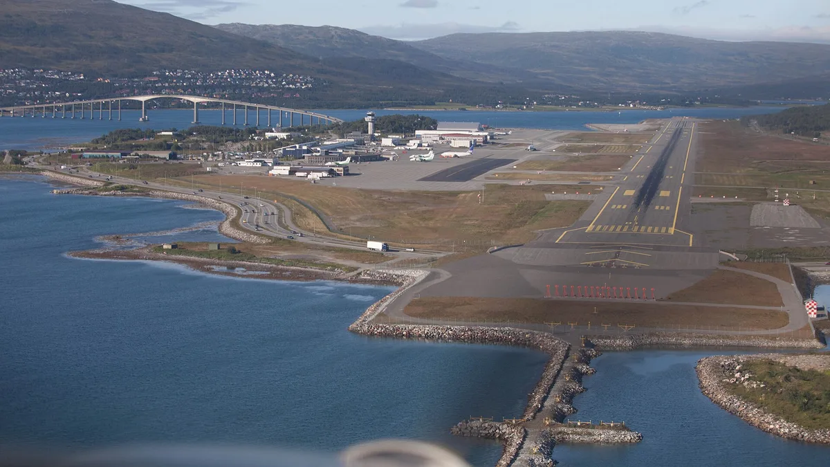 Tromsø Airport in Norway