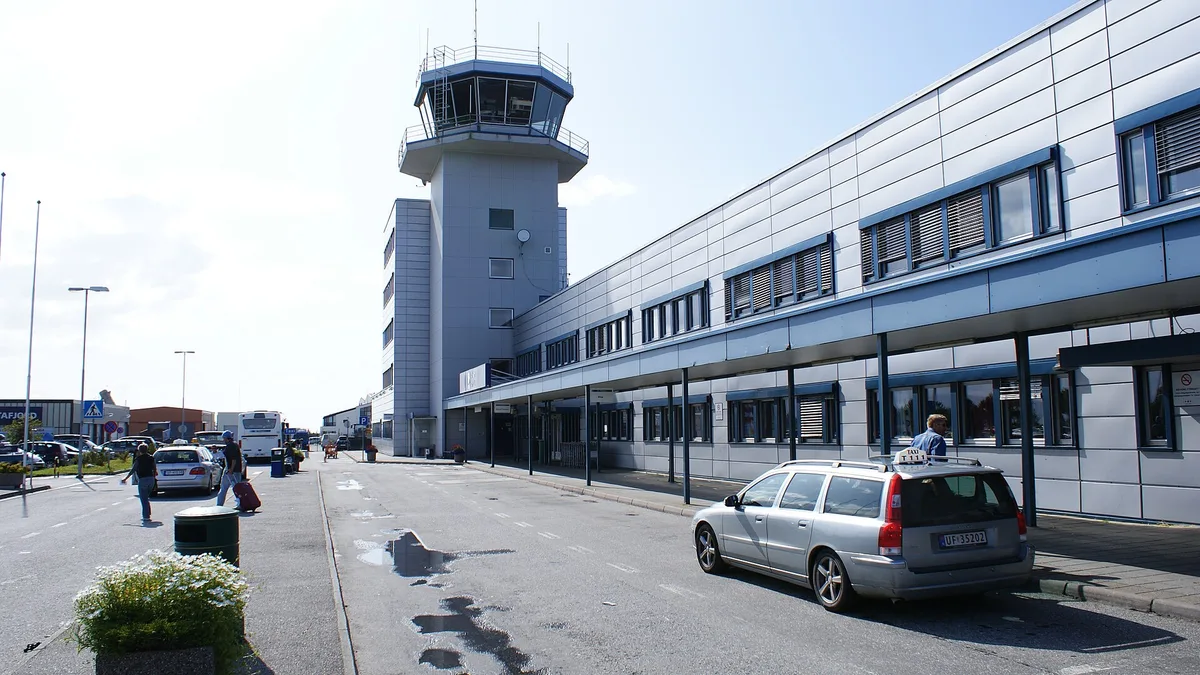 Ålesund Airport in Norway