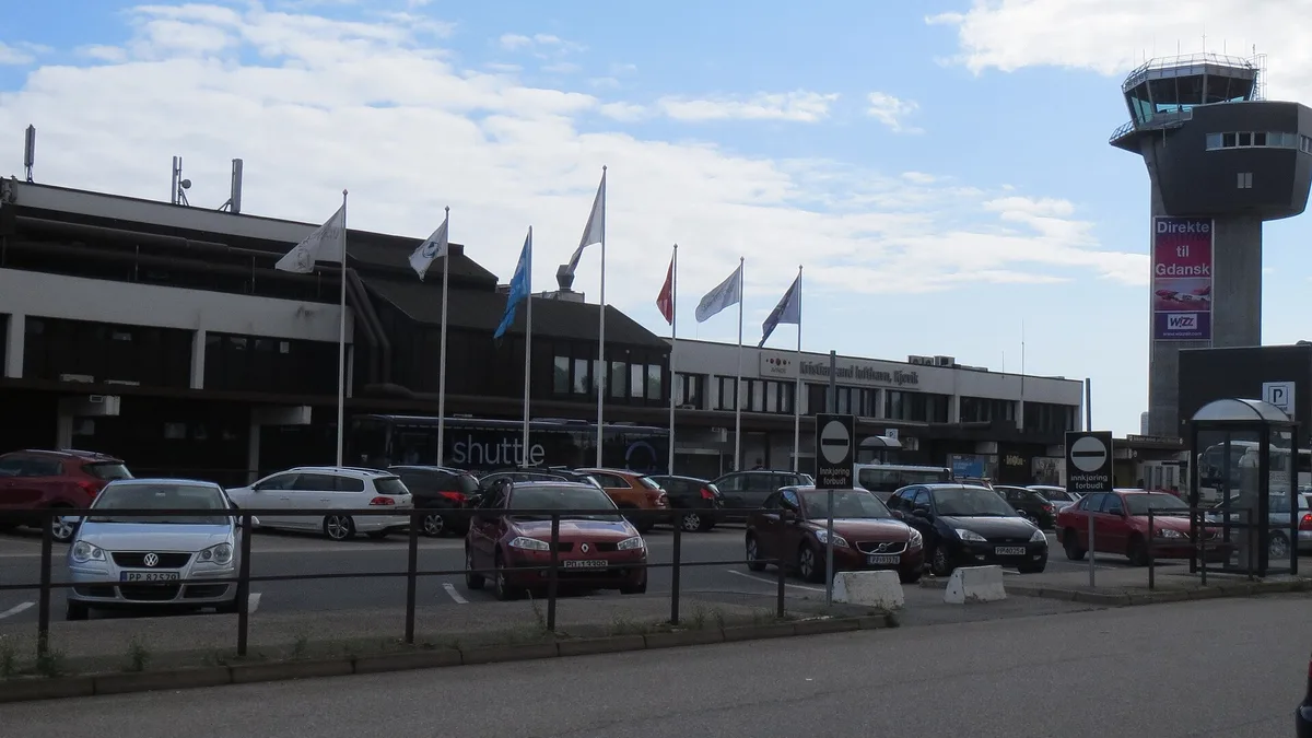 Kristiansand Airport in Norway