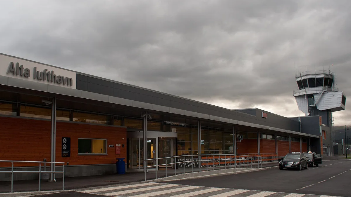 Alta Airport in Norway