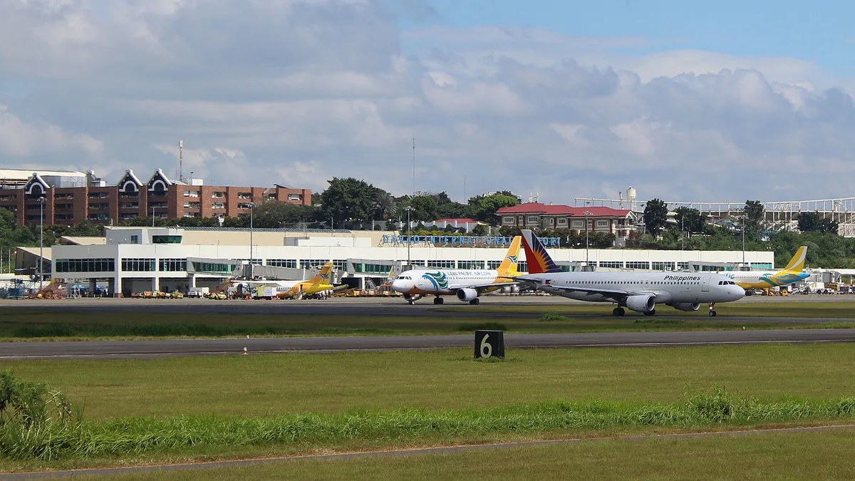 Francisco Bangoy International Airport in Philippines