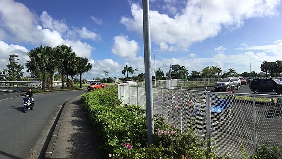 Iloilo International Airport in Philippines