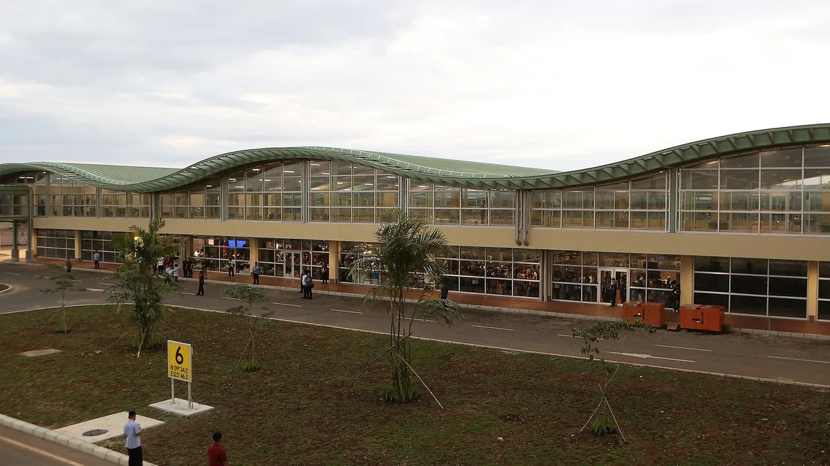 Bohol-Panglao International Airport in Philippines