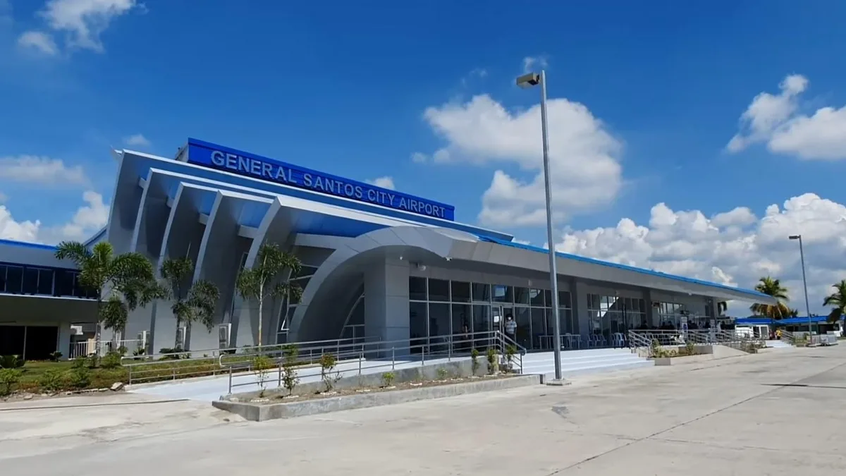 General Santos International Airport in Philippines