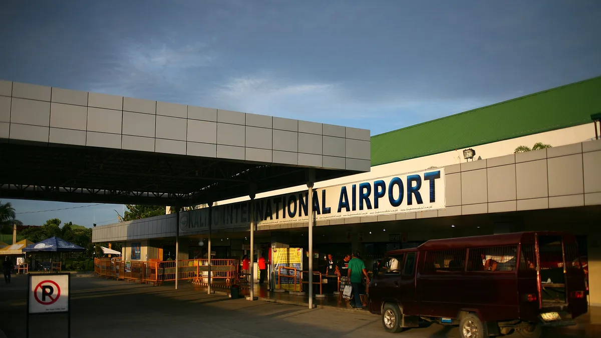 Kalibo International Airport in Philippines