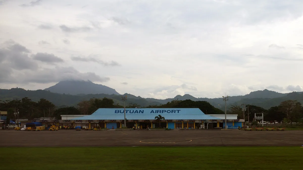Bancasi Airport in Philippines