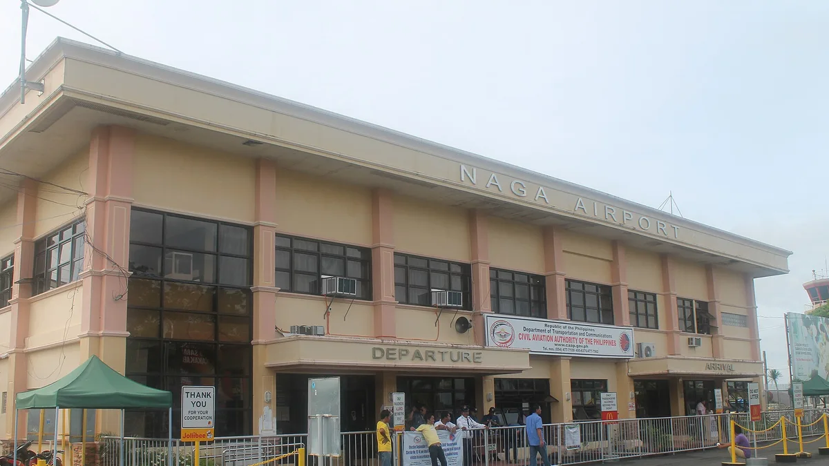 Naga Airport in Philippines