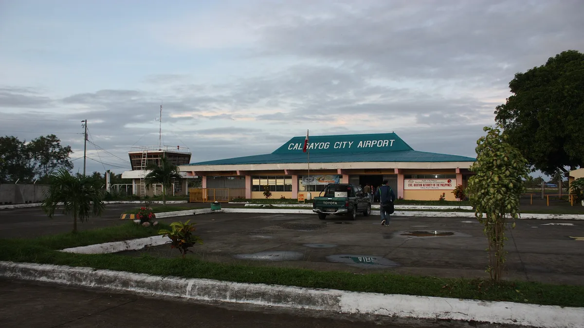 Calbayog Airport in Philippines