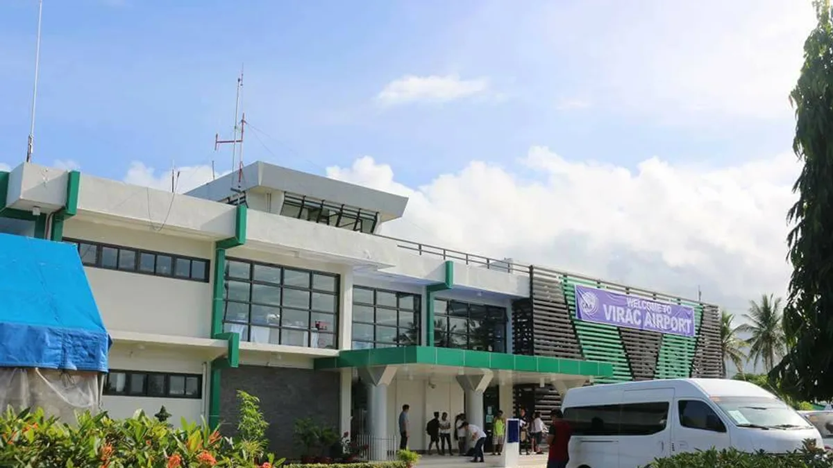 Virac Airport in Philippines