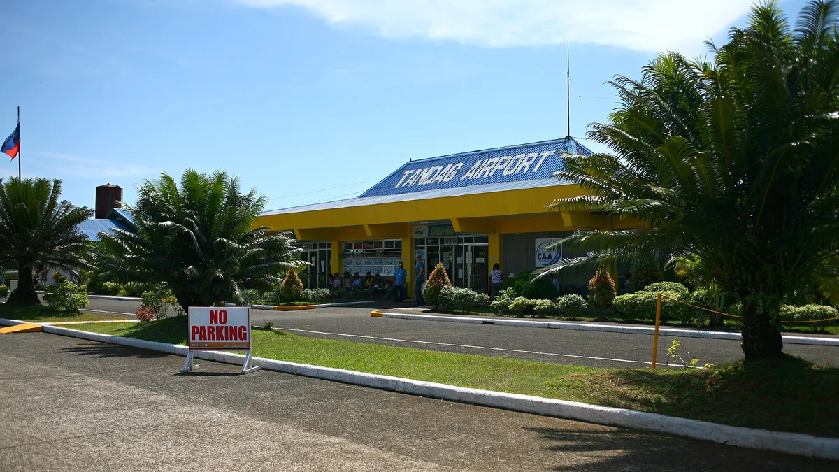 Tandag Airport in Philippines