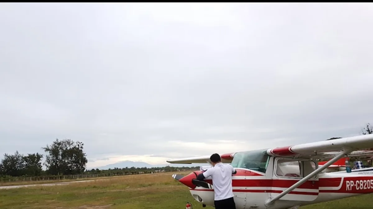 Lingayen Airport in Philippines