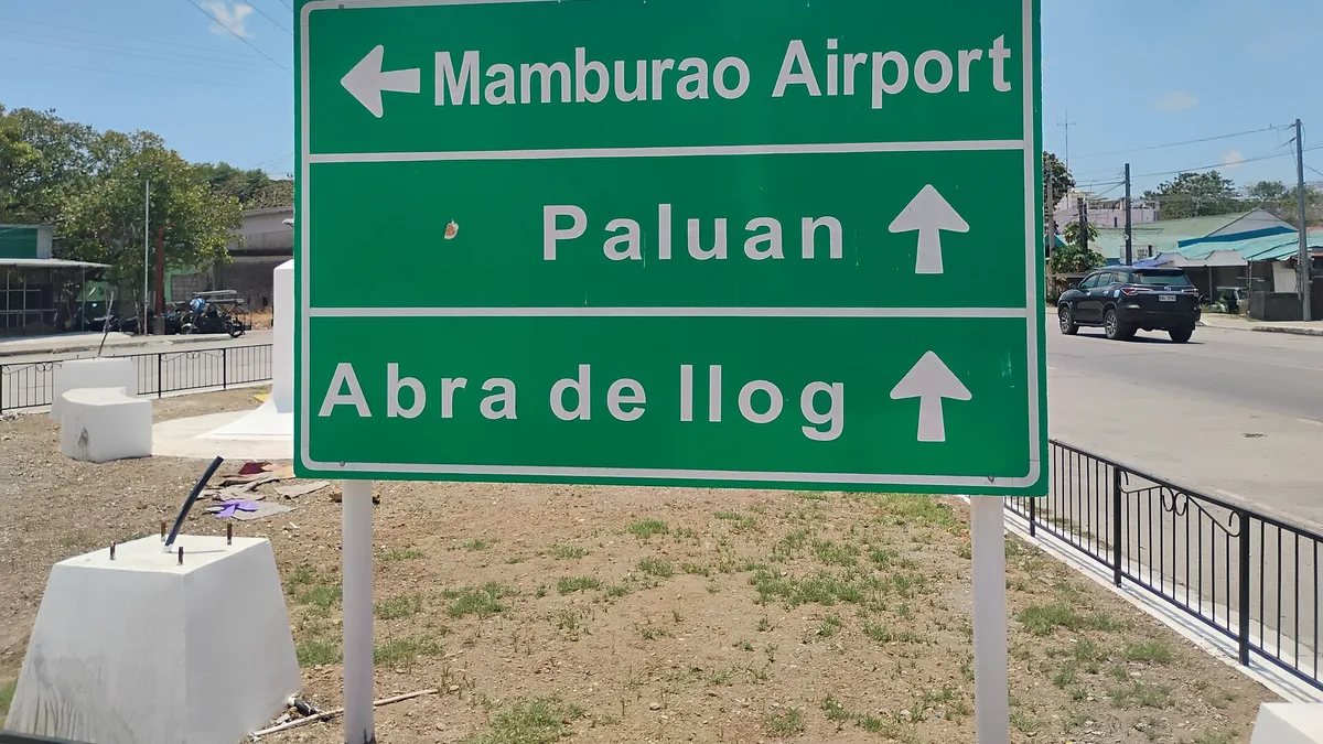 Mamburao Airport in Philippines