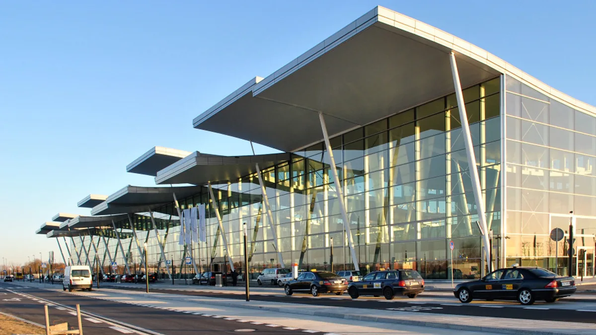 Wrocław Airport in Poland