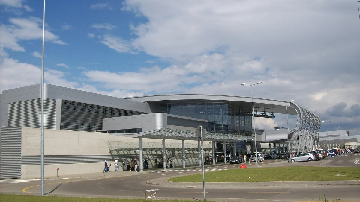 Poznań–Ławica Airport in Poland