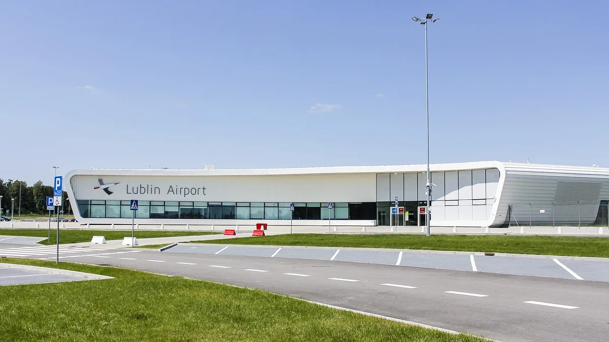 Lublin Airport in Poland