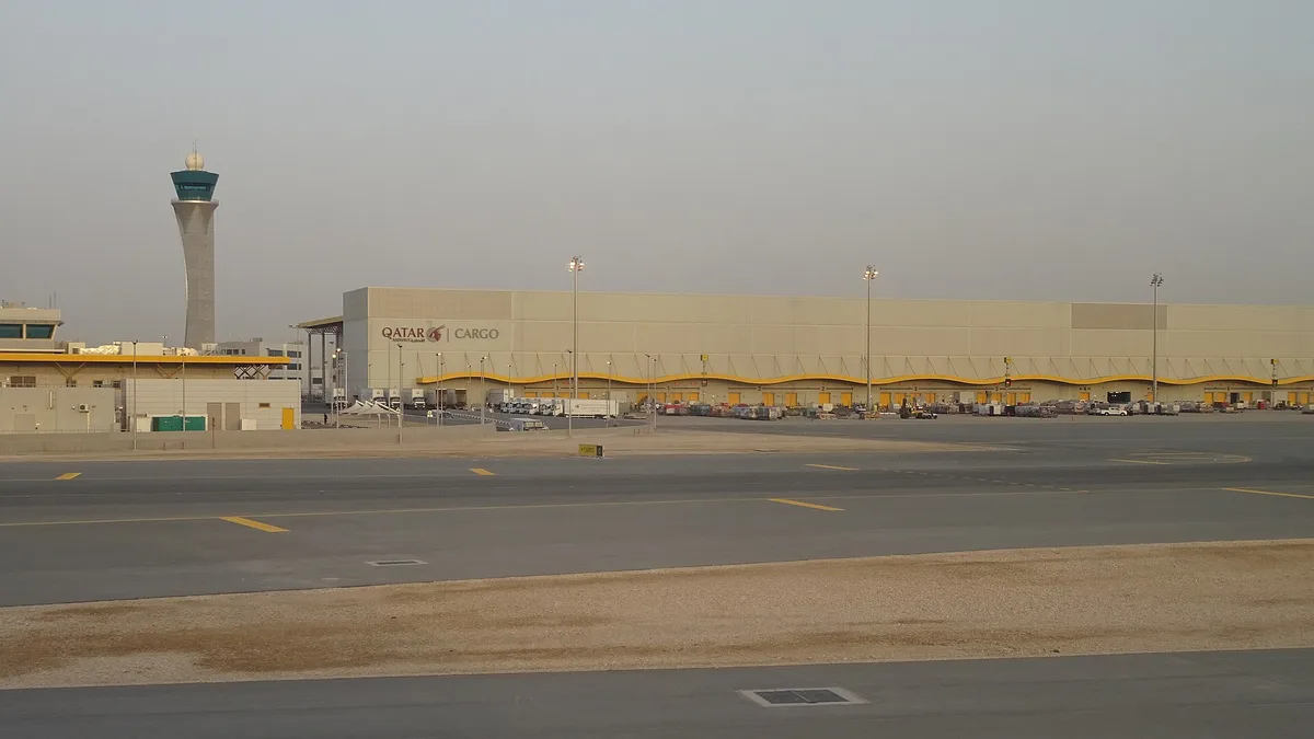 Hamad International Airport in Qatar