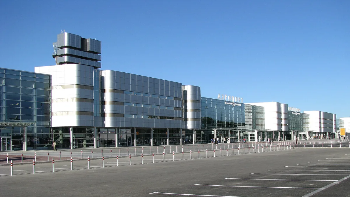 Koltsovo Airport in Russia