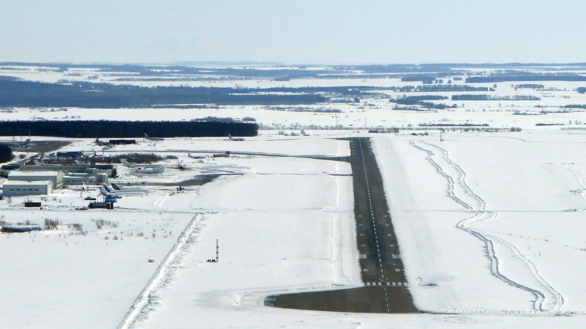 Kazan International Airport in Russia