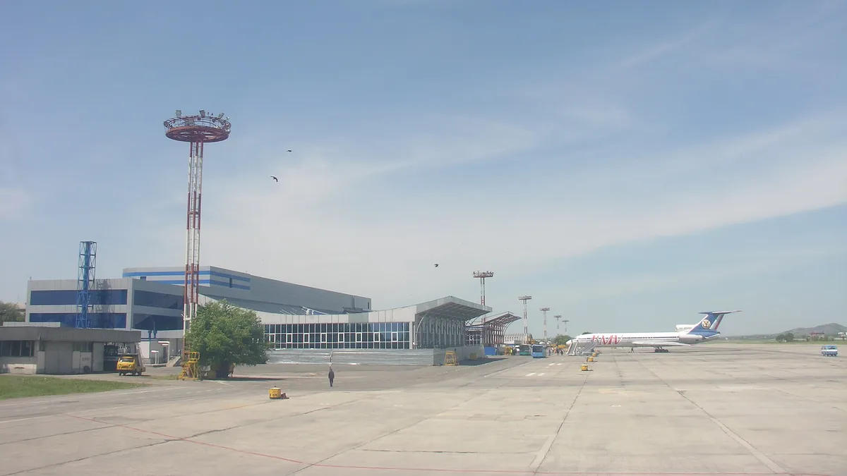 Mineralnye Vody Airport in Russia