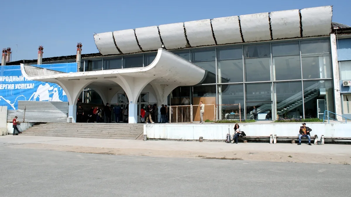 Khrabrovo Airport in Russia
