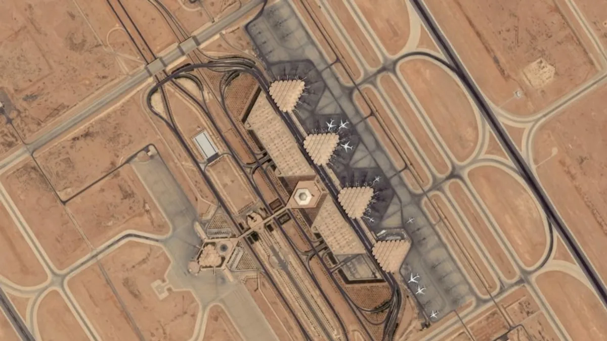 King Khalid International Airport in Saudi Arabia
