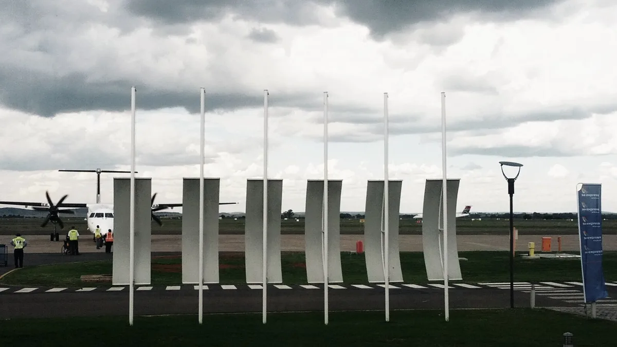 Bram Fischer International Airport in South Africa