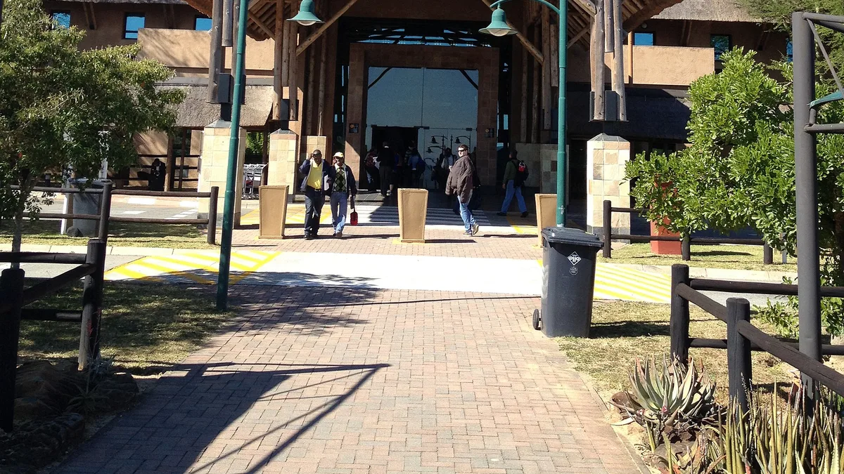 Kruger Mpumalanga International Airport in South Africa
