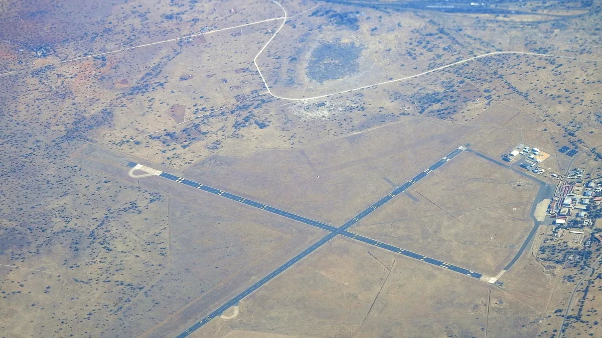 Kimberley Airport in South Africa