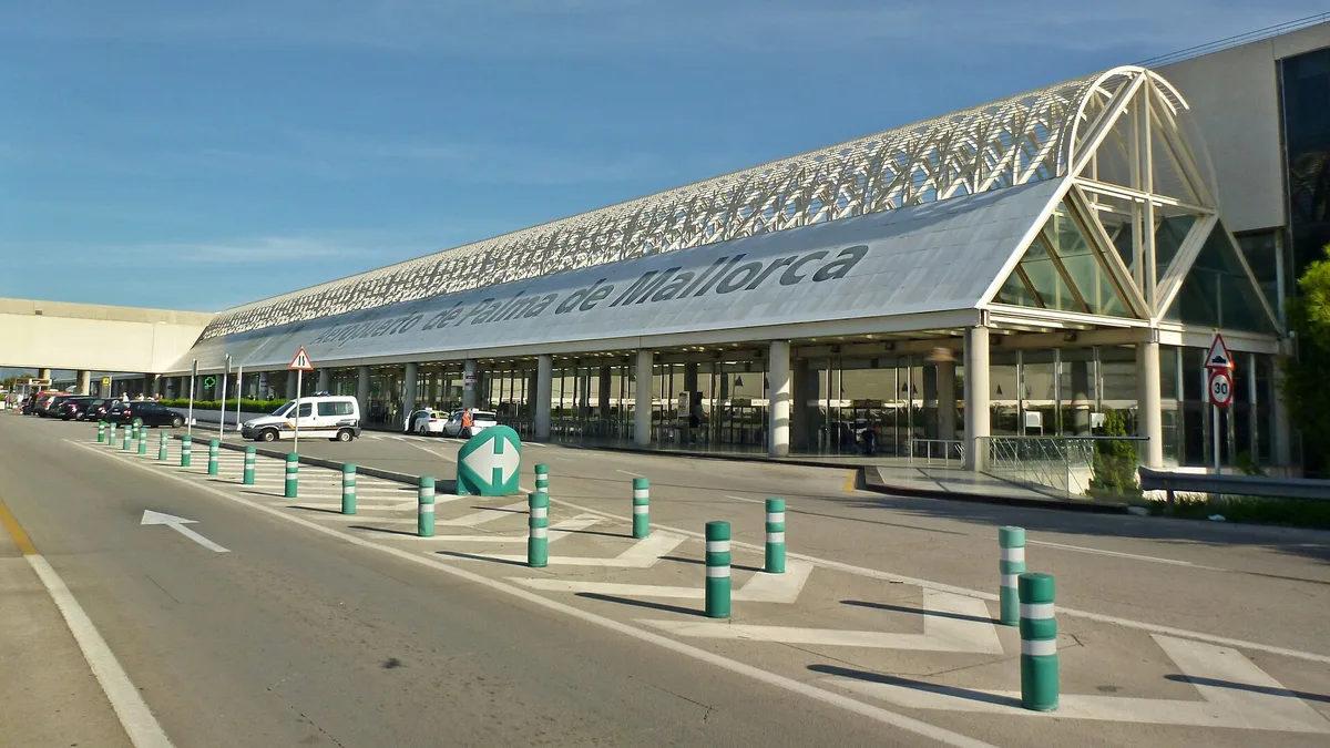 Palma de Mallorca Airport in Spain