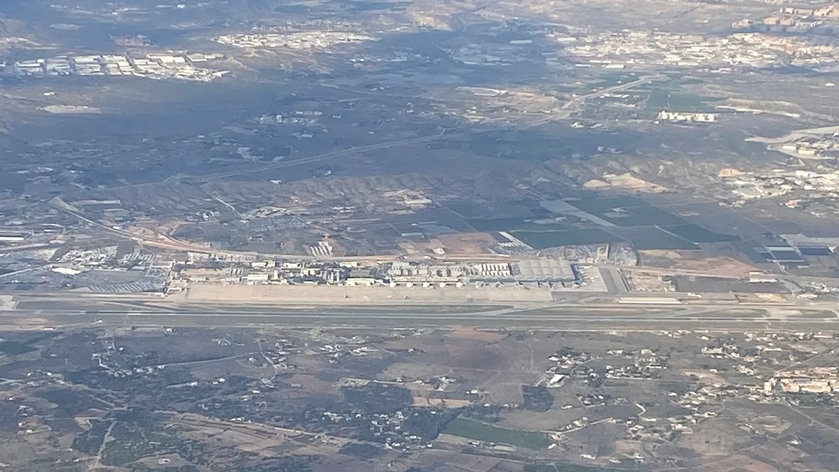 Alicante-Elche Miguel Hernández Airport in Spain