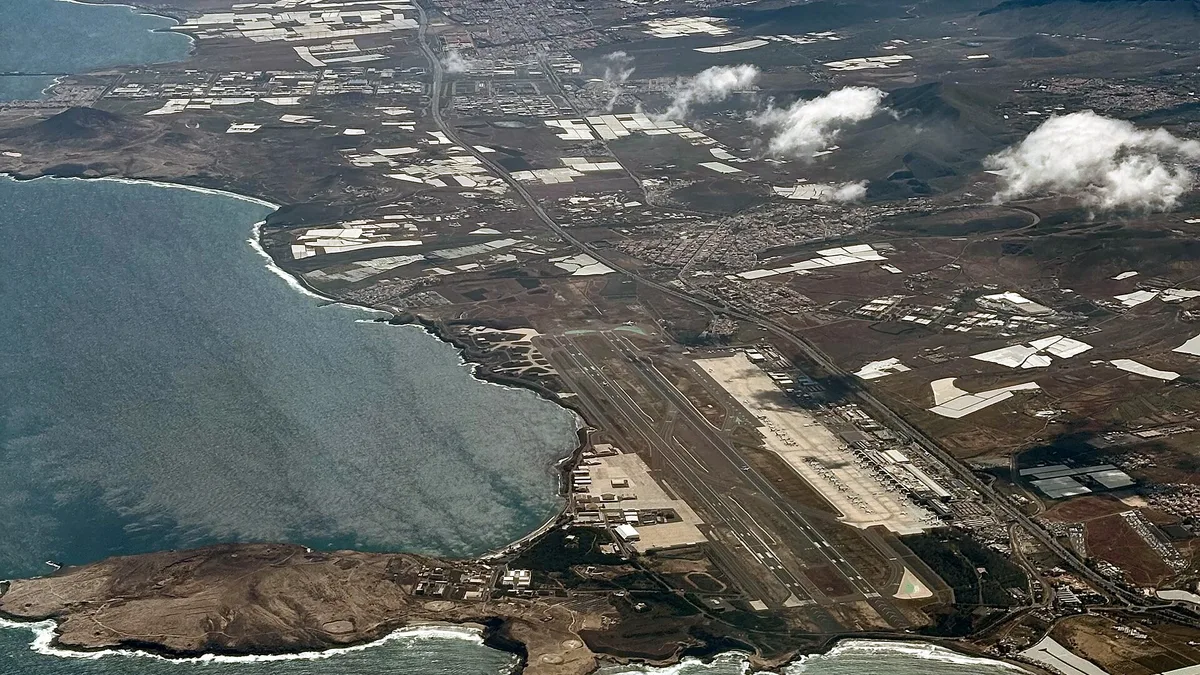 Gran Canaria Airport in Spain