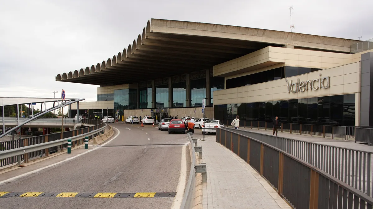 Valencia Airport in Spain