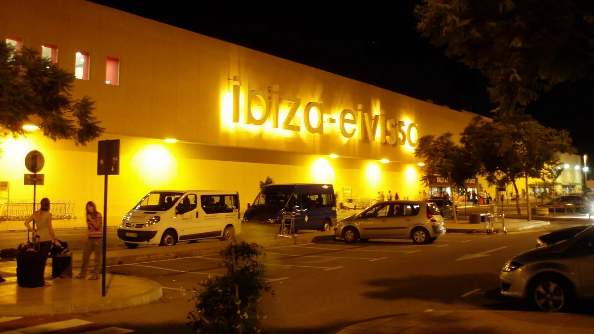 Ibiza Airport in Spain