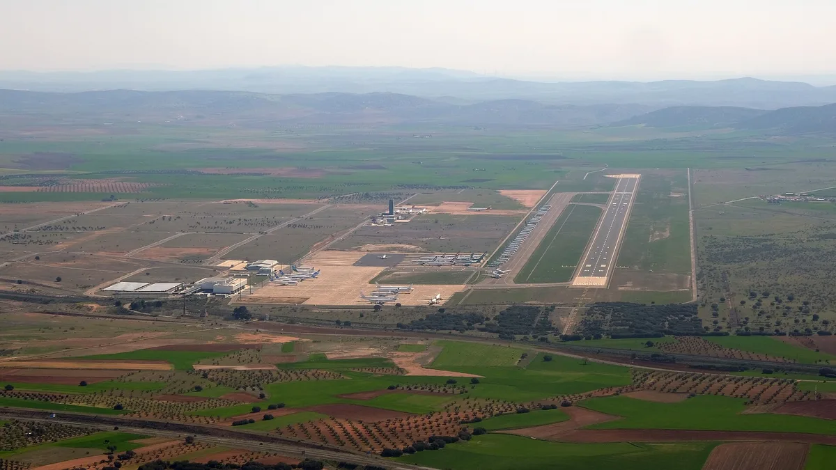 Ciudad Real International Airport in Spain