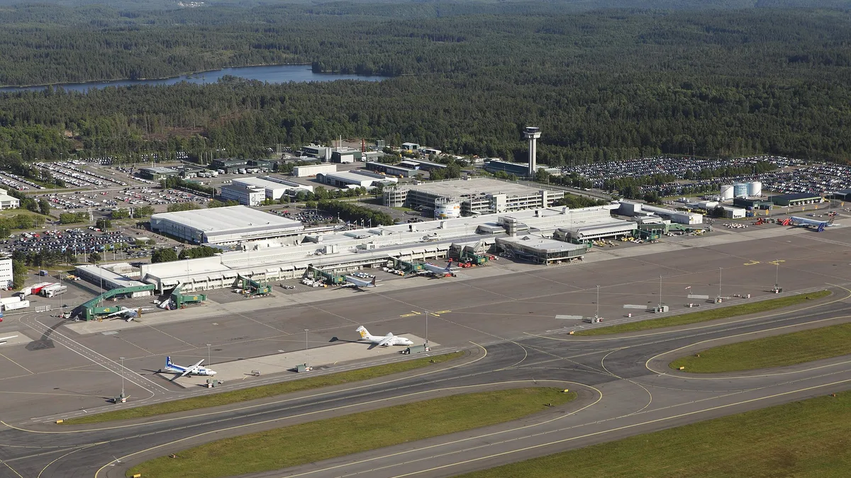 Göteborg Landvetter Airport in Sweden