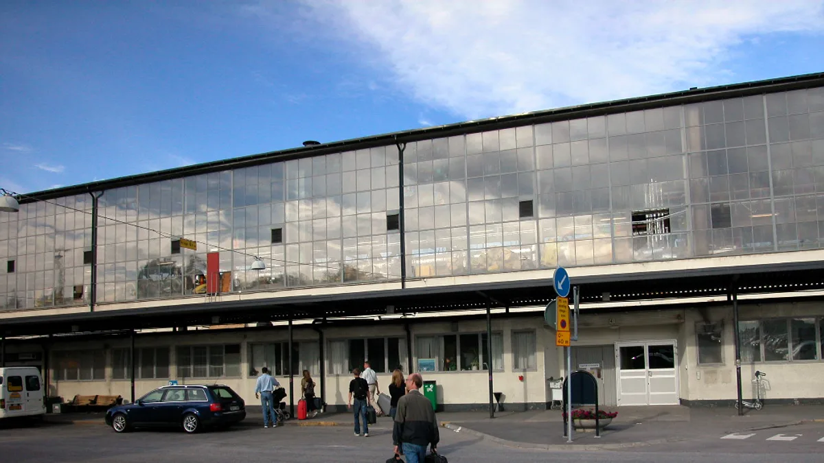 Bromma Stockholm Airport in Sweden