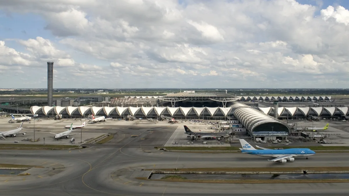 Suvarnabhumi Airport in Thailand