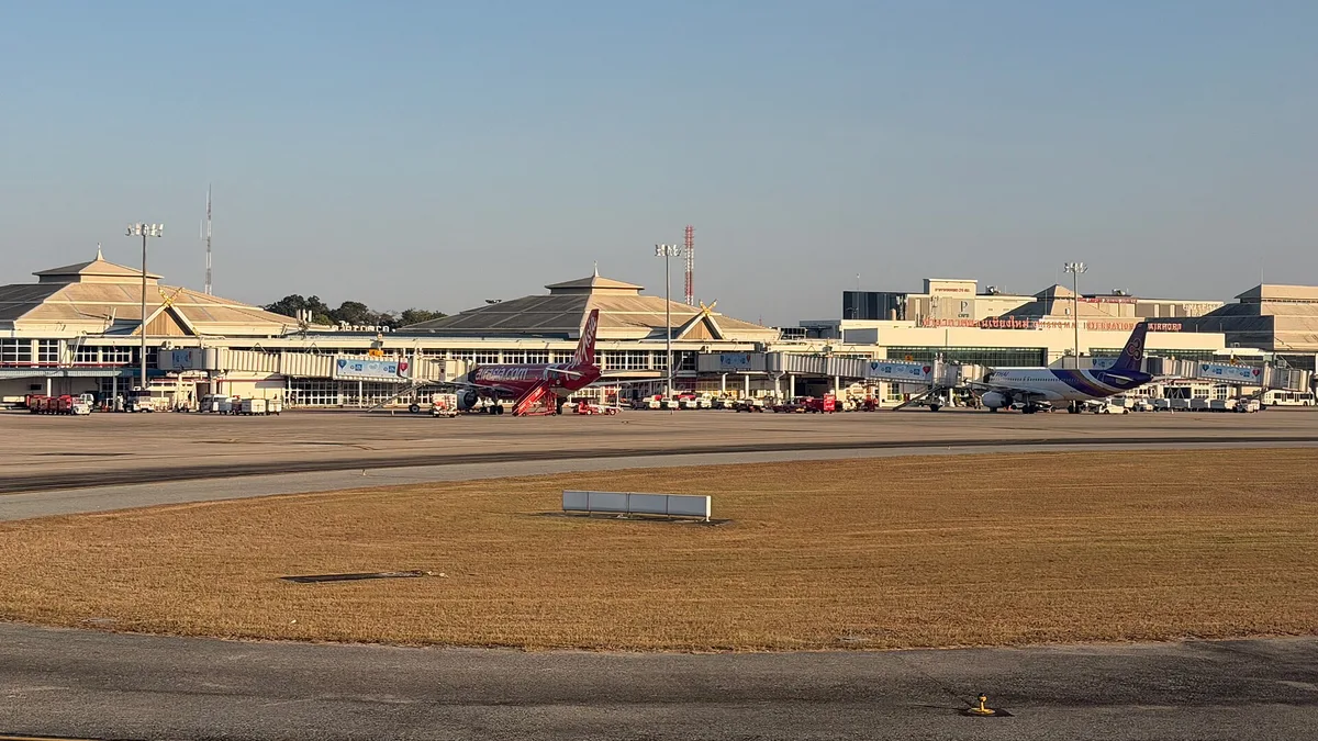 Chiang Mai International Airport in Thailand