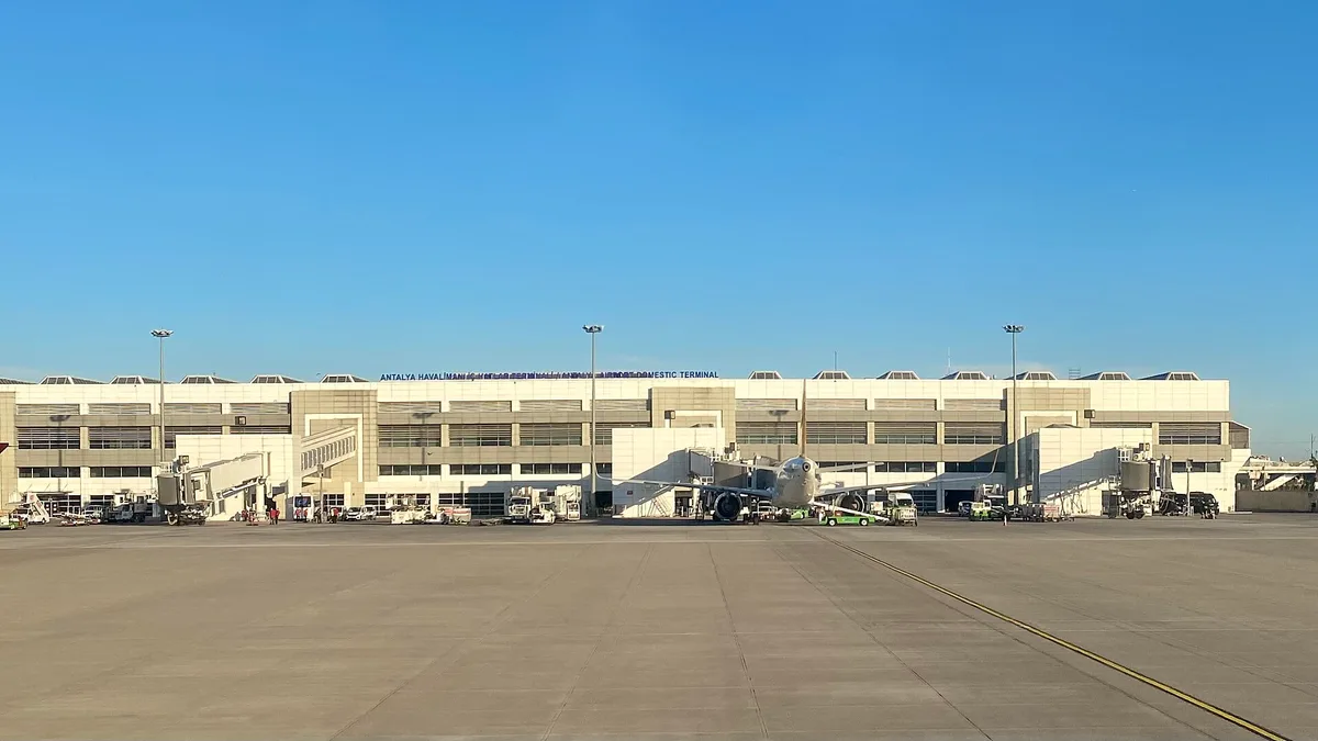 Antalya Airport in Turkey