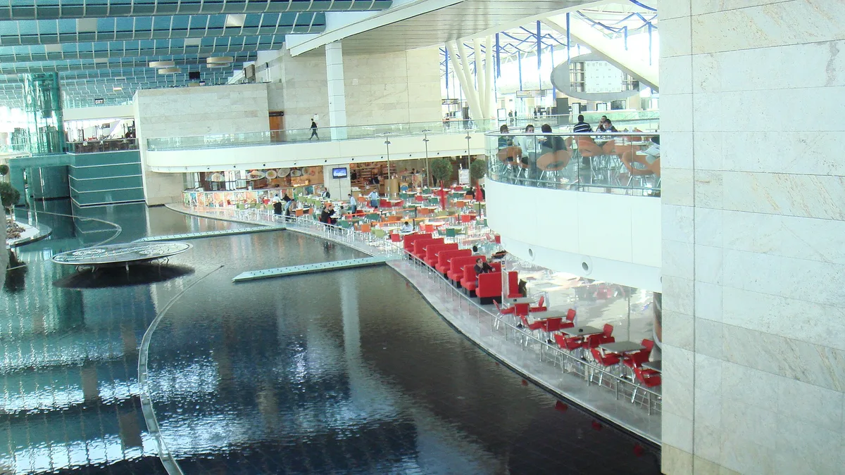 Esenboğa International Airport in Turkey