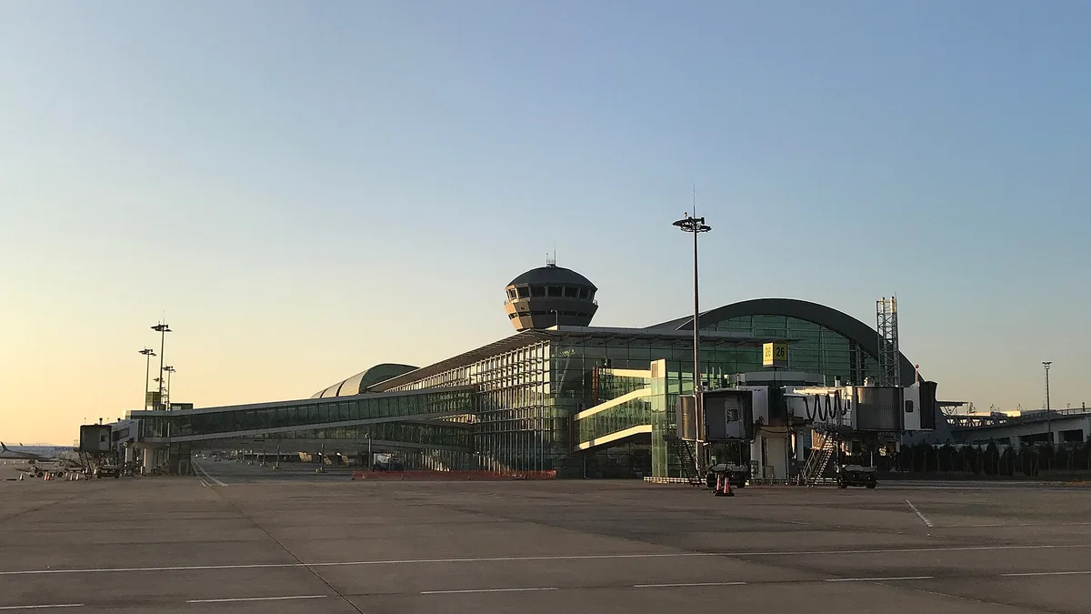İzmir Adnan Menderes Airport in Turkey